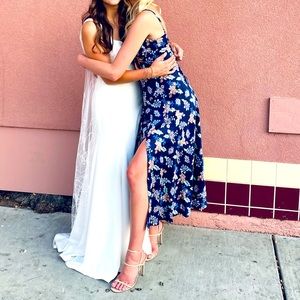 Petal and Pup navy floral dress - worn once!